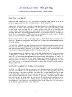 CHỦ GIẢI KINH THÁNH – PHẦN GIỚI THIỆU: MÔN KHOA HỌC VỀ GIẢI NGHĨA LỜI CHÚA ĐIỂM CAO