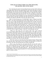 HOẠT ĐỘNG GIA CÔNG HÀNG HÓA VỚI THƯƠNG NHÂN NƯỚC NGOÀI