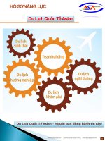 DU LỊCH QUỐC TẾ ASIAN - NGƯỜI BẠN ĐỒNG HÀNH TIN CẬY