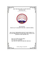 quá trình hình thành và phát triển của các quy định pháp luật báo chí ở việt nam từ sắc lệnh đầu tiên 1946 đến nay