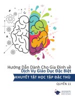 KHUYẾT TẬT HỌC TẬP ĐẶC THÙ (SLD)SLD ĐIỂM CAO