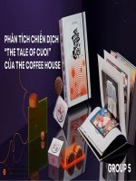 chiến lược kinh doanh của The Coffee House