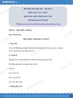 TRÒ CHƠI DÂN GIAN 