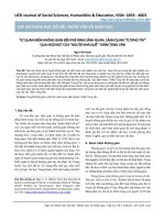 TỪ QUAN NIỆM KHÔNG GIAN ĐẾN PHÊ BÌNH CẢNH QUAN: CẢNH QUAN “TƯƠNG TÂY” QUA NGÒI BÚT CỦA “NGƯỜI NHÀ QUÊ” THẨM TÙNG VĂN