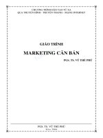 GIÁO TRÌNH MARKETING CĂN BẢN