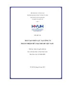 đào tạo nhân lực tại công ty trách nhiệm hữu hạn ricoh việt nam