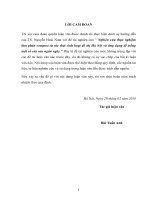 Luận văn thạc sĩ chuyên ngành Kỹ thuật Môi trường: Nghiên cứu thực nghiệm làm phân compost từ rác thải sinh hoạt đô thị Hà Nội và ứng dụng để trồng một số cây rau ngắn ngày