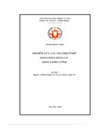 nghiên cứu các phương pháp khởi động động cơ xoay chiều 3 pha