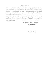 Luận văn thạc sĩ chuyên ngành Quản lý tài nguyên và Môi trường: Giải pháp tăng cường công tác quản lý chi phí sản xuất kinh doanh tại công ty TNHH một thành viên quản lý thủy nông Lai Châu