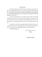 Luận văn thạc sĩ Chuyên ngành Kỹ thuật tài nguyên nước: Đánh giá ảnh hưởng của biến đổi khí hậu và phát triển kinh tế xã hội đến khả năng cấp nước của hồ chứa Tà Keo - huyện Lộc Bình - tỉnh Lạng Sơn