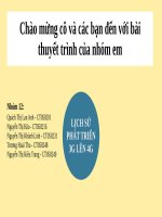 nhóm 12 lịch sử phát triển từ 3g lên 4g