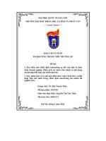 tìm hiểu một chiến dịch marketing cụ thể của một tổ chức hoặc doanh nghiệp phân tích các bước tiến hành và nội dung marketing hỗn hợp của chiến dịch đó