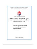 Khóa Luận Tốt Nghiệp Phân Tích Quá Trình Hoạt Động Marketing Trực Tuyến Của Công Ty Tnhh Tín Thiên Yến.pdf