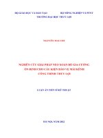 Luận văn thạc sĩ Chuyên ngành Quản lý xây dựng: Nghiên cứu giải pháp nâng cao năng lực quản lý trật tự xây dựng đô thị trên bán đảo Thanh Đa - Thành phố Hồ Chí Minh