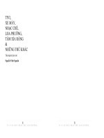 Ban thao tap tieu luan   tivi xe may nhac che loa phuong tam xia rang va nhung thu khac