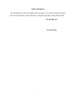 Luận văn thạc sĩ Chuyên ngành Quản lý Tài nguyên và Môi trường: Giải pháp nâng cao hiệu quả kinh tế trong giai đoạn quản lý vận hành của Hệ thống tưới Phan Rí - Phan Thiết