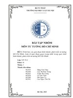 trình bày các giai đoạn hình thành phát triển tư tưởng hồ chí minh làm rõ giai đoạn quan trọng nhất trong quá trình hình thành phát triển tư tưởng hồ chí minh