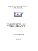 tiểu luận hình học ở bậc trung học và thực hành giải toán