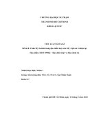 tiểu luận giữa kì đề tài 8 châu mỹ latinh trong địa chiến lược của mỹ lịch sử và hiện tại