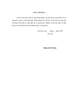 Luận văn thạc sĩ Chuyên ngành Quản lý Tài nguyên và Môi trường: Giải pháp nâng cao năng lực quản lý khai thác công trình thủy lợi cho các tổ chức thủy nông cơ sở trên địa bàn tỉnh Lào Cài