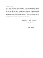 Luận văn thạc sĩ kỹ thuật: Nghiên cứu đề xuất giải pháp sử dụng nước tưới trên hệ thống thủy lợi Bắc Hưng Hải nhằm giảm thiểu tích lũy ô nhiễm kim loại nặng trong rau, màu