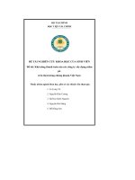 đề tài khả năng thanh toán của các công ty xây dựng niêm yết trên thị trường chứng khoán việt nam