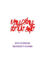 PHÒNG CHỐNG SỐT XUẤT HUYẾT