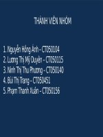 nhóm 5 tìm hiểu và phân tích các dịch vụ của mạng di động 4g tại việt nam