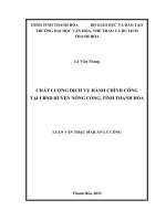 Chất Lượng Dịch Vụ Hành Chính Công Tại Ubnd Huyện Nông Cống,.Pdf