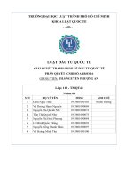luật đầu tư quốc tếgiải quyết tranh chấp về đầu tư quốc tếphán quyết icsid số arb 03 16