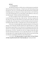 đề tài vận dụng cặp phạm trù nguyên nhân và kết quả để phân tích thực trạng điều chỉnh lãi suất ở ngân hàng hiện nay