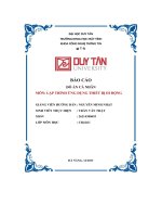 báo cáo đồ án cá nhân lập trình ứng dụng thiết bị di động