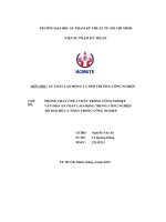 phòng cháy chữa cháy trong công nghiệp văn hóa an toàn lao động trong công nghiệp đồ bảo hộ cá nhân trong công nghiệp