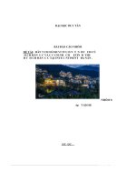bài báo cáo nhóm hành vi tiêu dùng trong du lịch báo cáo nhóm nhóm khách hàn quốc