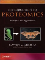 Introduction to Proteomics :  Principles and Applications /  Nawin Mishra