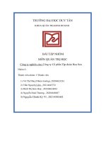bài tập nhóm môn quản trị học công ty nghiên cứu công ty cổ phần tập đoàn hoa sen