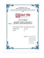 đồ án nhóm hệ điều hành unix linux đề tài tìm hiểu cà vài đặt tường lửa ipcop