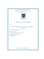 đề tài phân tích thực trạng công tác tổ chức tại chuỗi siêu thị coopmart