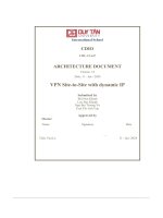architecture document vpn site to site with dynamic ip