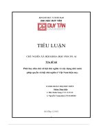 phát huy dân chủ xã hội chủ nghĩa và xây dựng nhà nước pháp quyền xã hội chủ nghĩa ở việt nam hiện nay