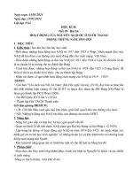 giáo án sử 9 kì 2 2024