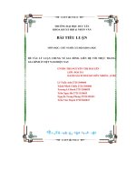 đề tài lý luận chung về gia đình liên hệ với thực trang gia đình ở việt nam hiện nay