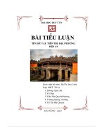 tổng quan về phố cổ hội an