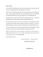 Luận văn thạc sĩ Chuyên ngành Kỹ thuật cấp thoát nước: Nghiên cứu giải pháp thoát nước bền vững tích ứng với biến đổi khí hậu cho thành phố Nam Định