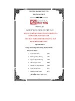 tiểu luận quy luật hình thành và phát triển của đảng cộng sản việt nam rút ra ý nghĩa đối với công tác xây dựng đảng hiện nay