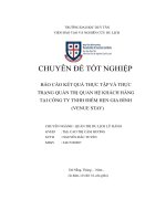 đạo đức trong công việc báo cáo kết quả thực tập và thực trạng quản trị quan hệ khách hàng tại công ty tnhh điểm hẹn gia đình venue stay