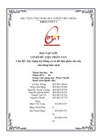 BÀI TẬP LỚN CƠ SỞ DỮ LIỆU PHÂN TÁN Chủ Đề Xây dựng hệ thống cơ sở dữ liệu phân tán cho cửa hàng bán sách