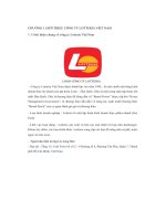 giới thiệu công ty lotteria việt nam