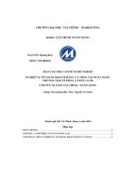 báo cáo thực hành nghề nghiệp nghiệp vụ tín dụng khách hàng cá nhân tại ngân hàng thương mại cổ phần á châu acb