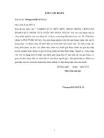 Luận văn thạc sĩ Chuyên ngành Kỹ thuật xây dựng công trình thủy: Nghiên cứu diễn biến thấm trong thân đập trong quá trình tích nước hồ Ngàn Trươi